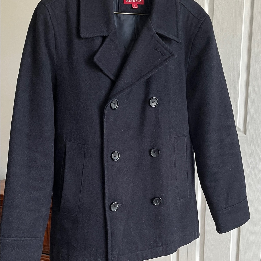 Merona Men's Dark Navy Peacoat